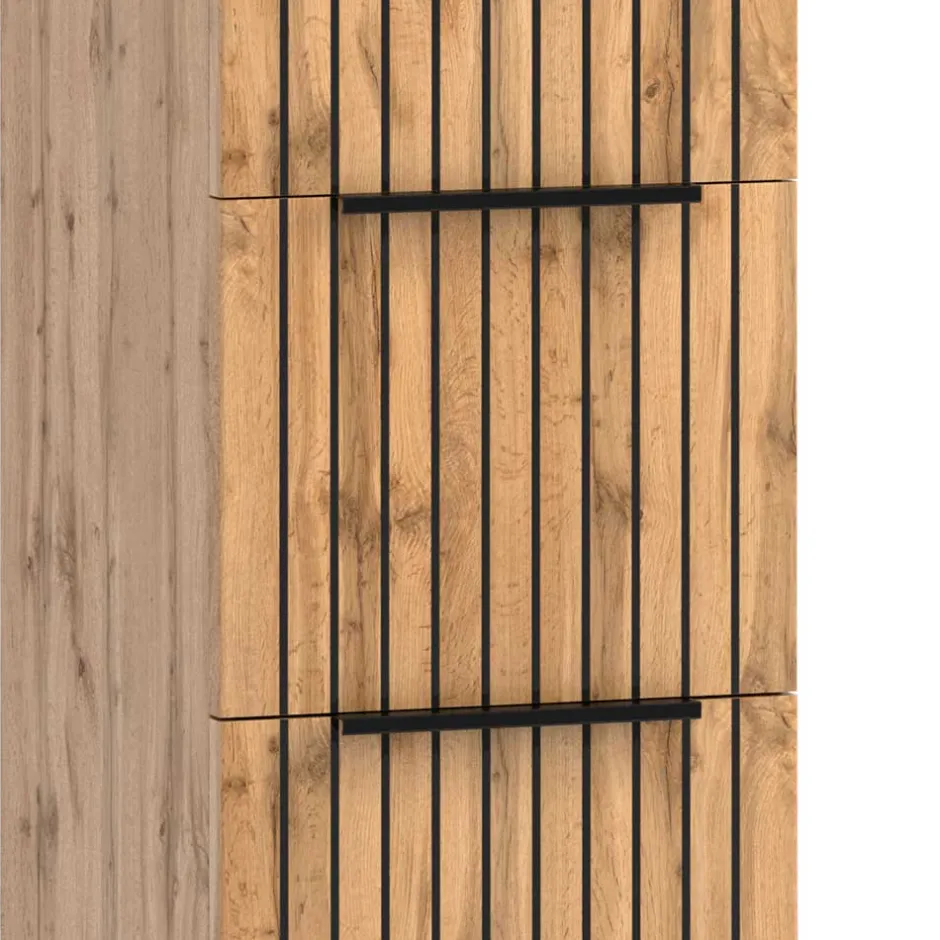 Pharao24 Midibadschrank schmal Cadama> Badezimmerschränke|Bad Hochschränke