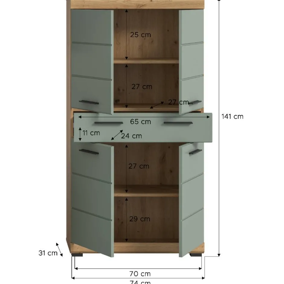 Pharao24 Midischrank Bad Martinez> Bad Hochschränke