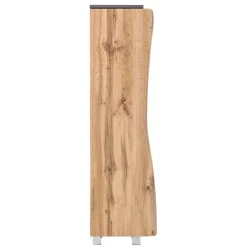 Pharao24 Midischrank Baumkantenoptik Eleon> Badezimmerschränke|Bad Hochschränke