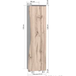 Pharao24 Midischrank Baumkantenoptik Eleon><noscript><img width=