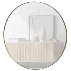 Wandspiegel|Schlafzimmerspiegel*Pharao24 Modern runder Spiegel Magari