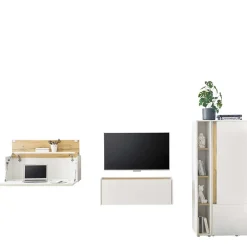 Pharao24 Moderne Anbauwand Rascian> Moderne Wohnwände|Wohnwand 250 Cm