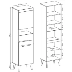 Pharao24 Moderne Anbauwand Tomya><noscript><img width=
