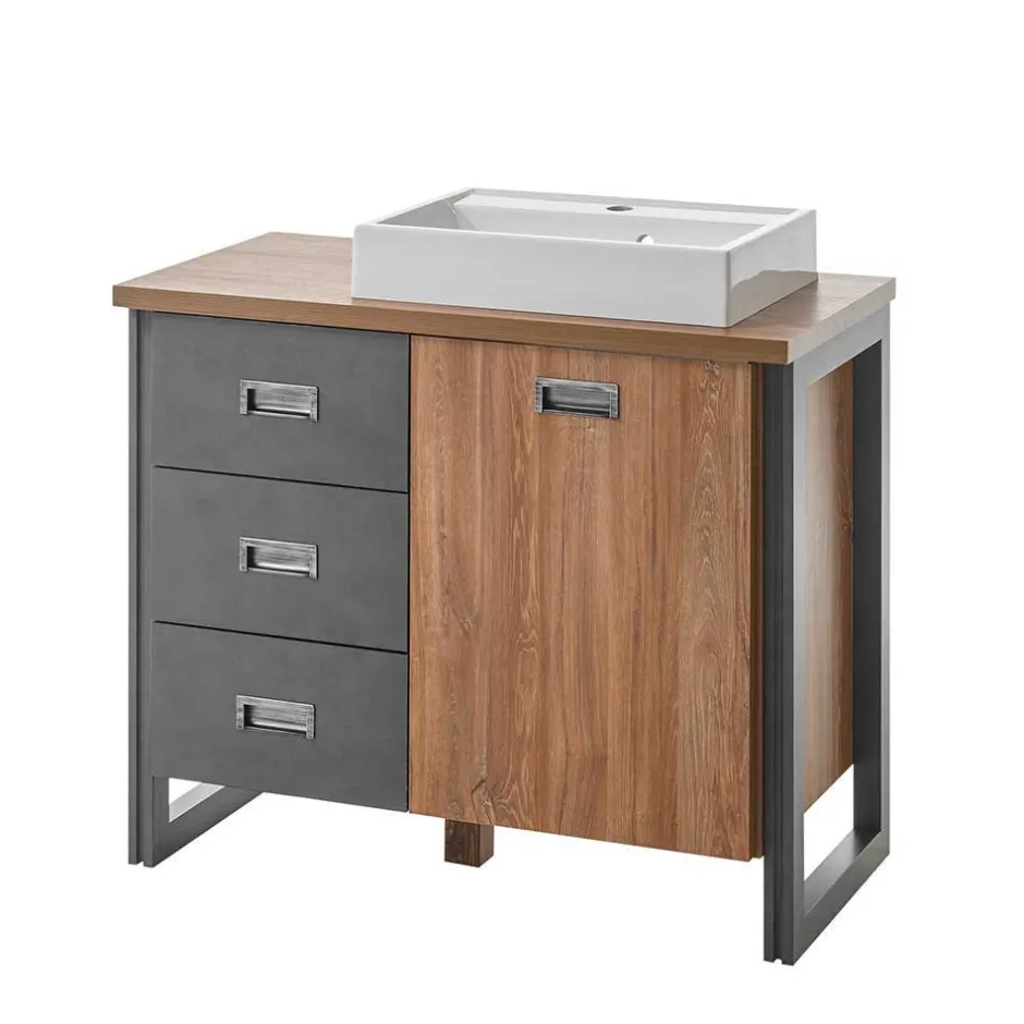 Badmöbel Sets*Pharao24 Moderne Badmöbel Verjan