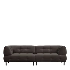Pharao24 Moderne Couch Lena> Wohnzimmercouch|3 Sitzer Sofa