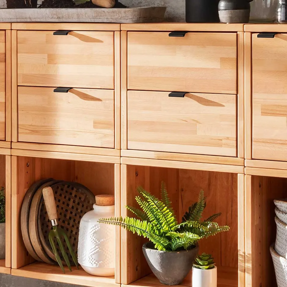 Pharao24 Moderne Modul Wohnwand Sanuel> Moderne Wohnwände|Massivholz Wohnwände