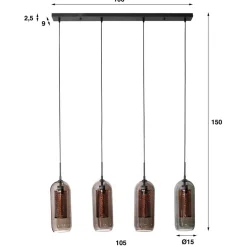 Pharao24 Moderne Pendelleuchte Brossiny><noscript><img width=