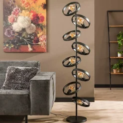 Pharao24 Moderne Stehlampe Yannick> Lampen Und Leuchten