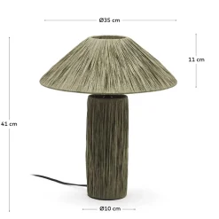 Lampen Und Leuchten*Pharao24 Moderne Tischlampe Mapony