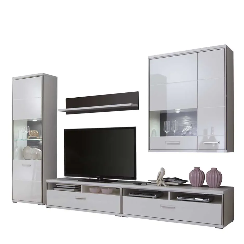 Pharao24 Moderne Wohnwand Lefaria> Moderne Wohnwände|Wohnwand 300 Cm