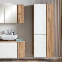 Pharao24 Moderner Bad Hochschrank Lactona><noscript><img width=