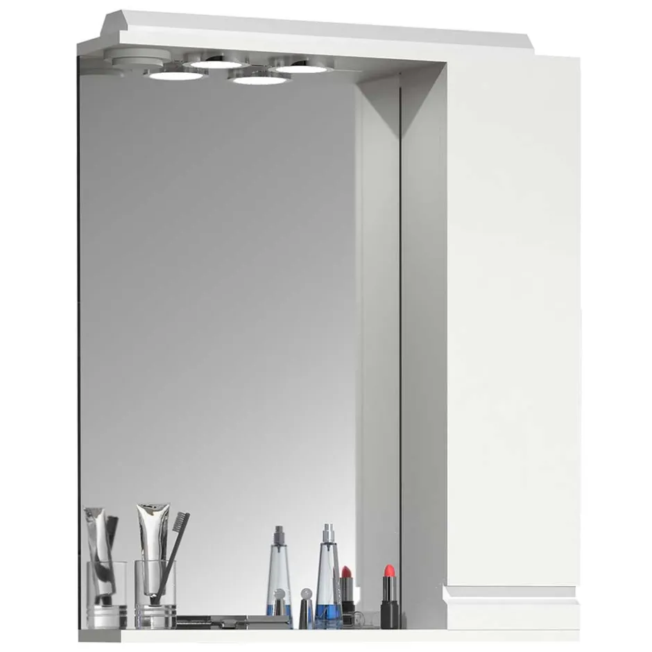 Pharao24 Moderner Badspiegelschrank Valtte> Badezimmerschränke|Spiegelschränke