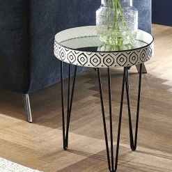 Pharao24 Moderner Beistelltisch Baryma> Glastische