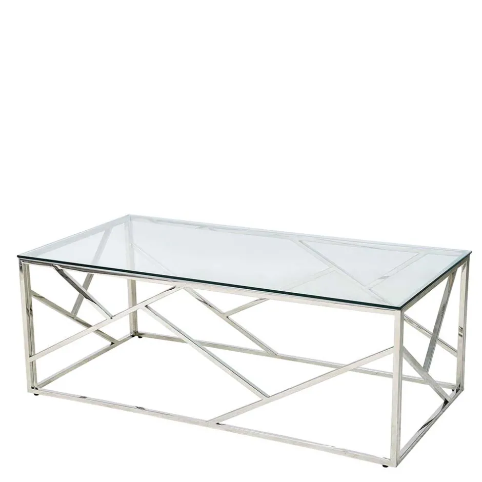 Glastische*Pharao24 Moderner Couchtisch Leonira