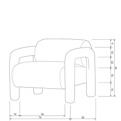 Pharao24 Moderner Design Sessel Buryas><noscript><img width=