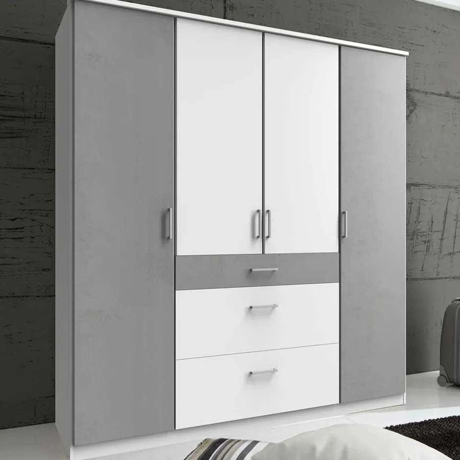 Drehtürenschränke|Jugendkleiderschrank*Pharao24 Moderner Drehtürenschrank Lentina