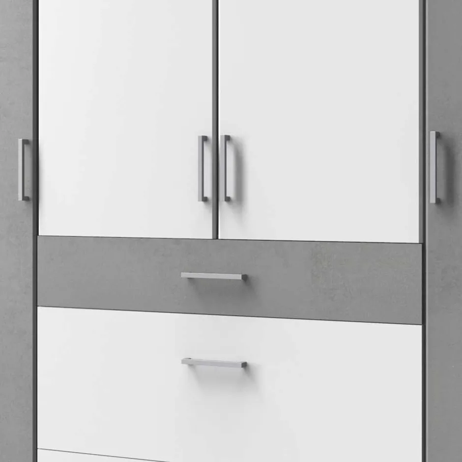 Drehtürenschränke|Jugendkleiderschrank*Pharao24 Moderner Drehtürenschrank Lentina