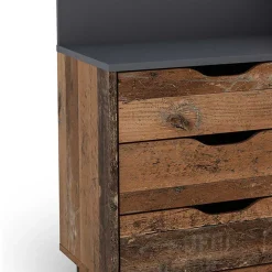 Computertische|Jugendschreibtische*Pharao24 Moderner Eckschreibtisch Clorina