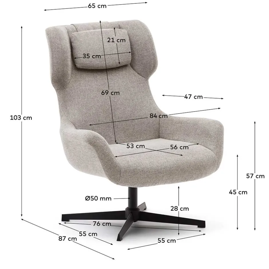 Wohnzimmer Sessel|Ohrensessel*Pharao24 Moderner Ohrensessel Junction
