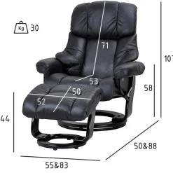 Pharao24 Moderner Relaxfernsehsessel Frantasia><noscript><img width=