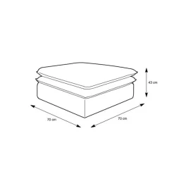 Pharao24 Moderner Sessel mit Hocker Eltusa><noscript><img width=