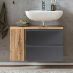 Badezimmerschränke|Waschbeckenunterschränke*Pharao24 Moderner Waschtisch Fregato