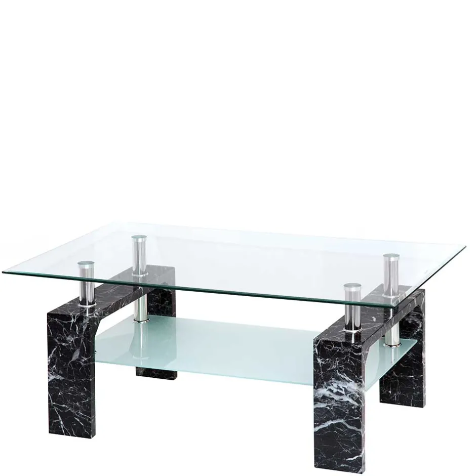 Glastische*Pharao24 Moderner Wohnzimmertisch Nicoleta