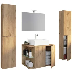 Badmöbel Sets*Pharao24 Modernes Badezimmerset Viramiru