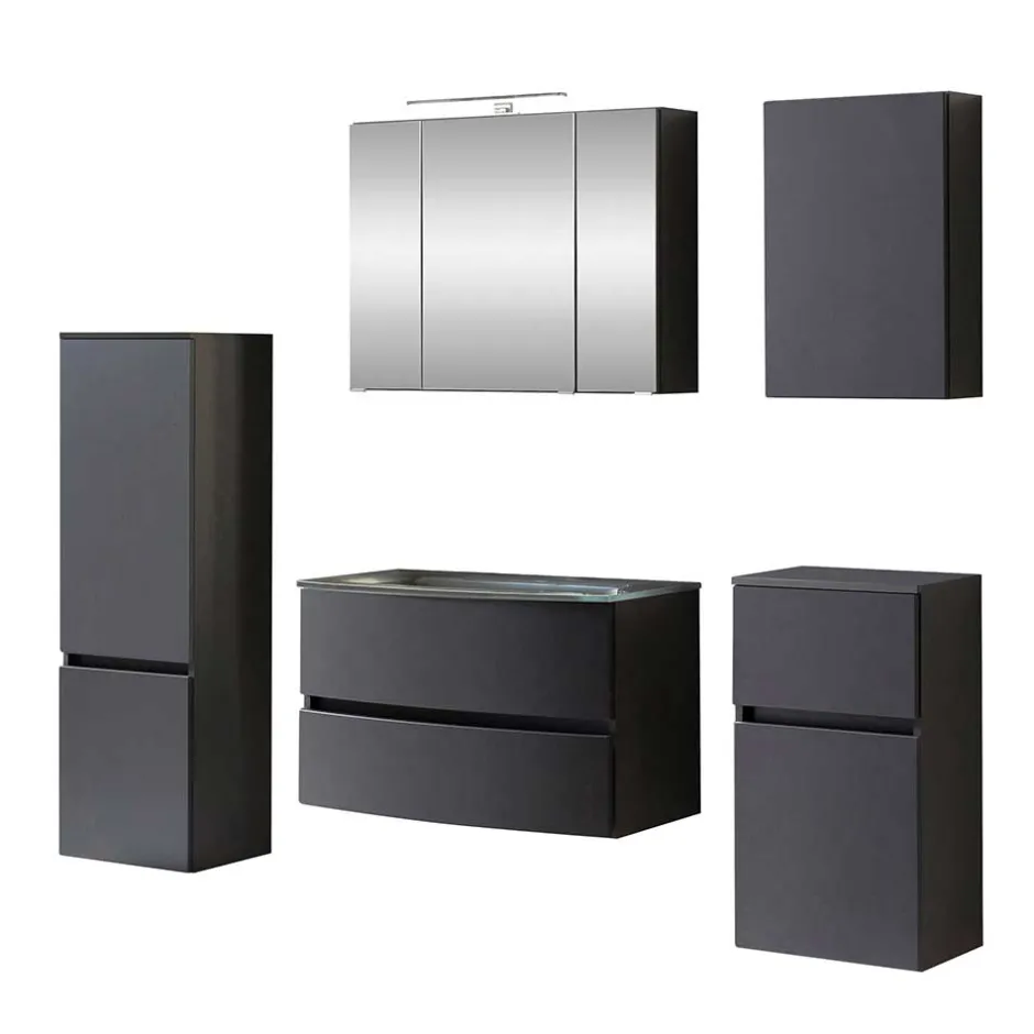 Pharao24 Modernes Badmöbel Set Vedencian> Badmöbel Sets