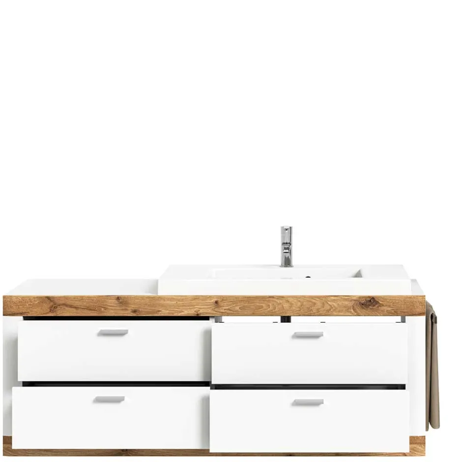 Badmöbel Sets*Pharao24 Modernes Badmöbelkomplettset Liss