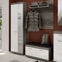 Pharao24 Modernes Flurmöbel Set Hayoran> Garderobensets