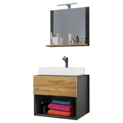 Badmöbel Sets*Pharao24 Modernes Gäste-WC Set Socotta