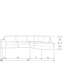 Pharao24 Modernes L Sofa Fredoco><noscript><img width=