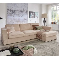 Wohnzimmercouch|Wohnlandschaften*Pharao24 Modernes Landhaus Ecksofa Tessina