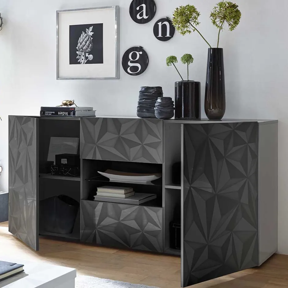 Küchenkommode|Esszimmerkommoden*Pharao24 Modernes Sideboard Abexa