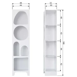 Pharao24 Modernes Standregal für Deko Endjos><noscript><img width=