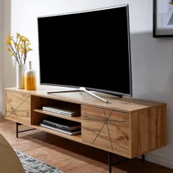Fernsehkommoden*Pharao24 Modernes TV Lowboard Miltom