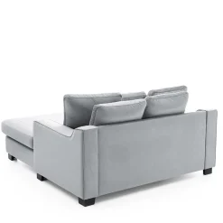2 Sitzer Sofa*Pharao24 Modernes Zweier Sofa Vilrada