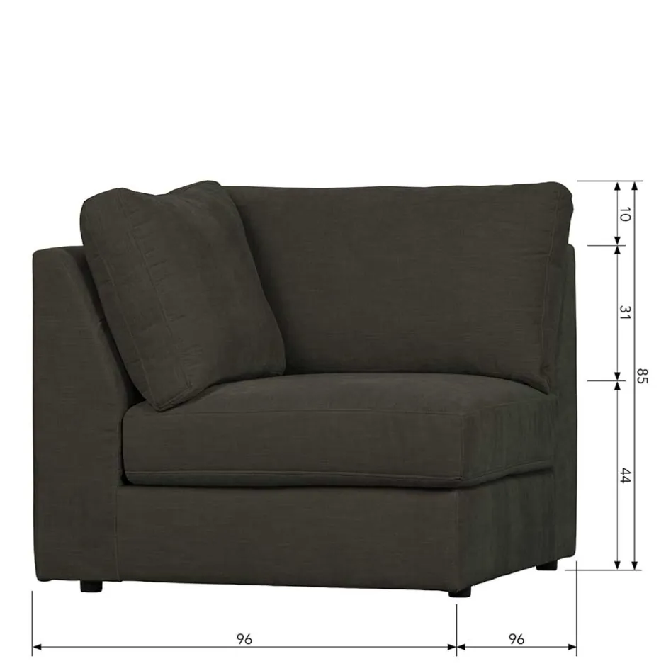 Modulsofas|Einzelsofa*Pharao24 Modul Eckelement Trois