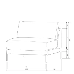 Pharao24 Modul Sofa Element Duffy><noscript><img width=