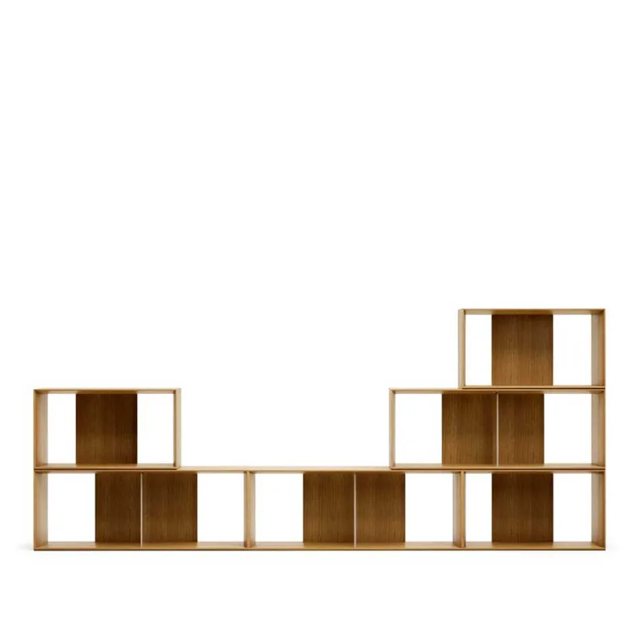 Pharao24 Modulares Bücherregal Kuta> Wohnzimmerregale|Regalwände