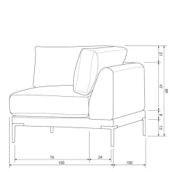 Modulsofas*Pharao24 Modulsofa Dessina