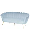 Pharao24 Muschel Couch Sehad> 3 Sitzer Sofa