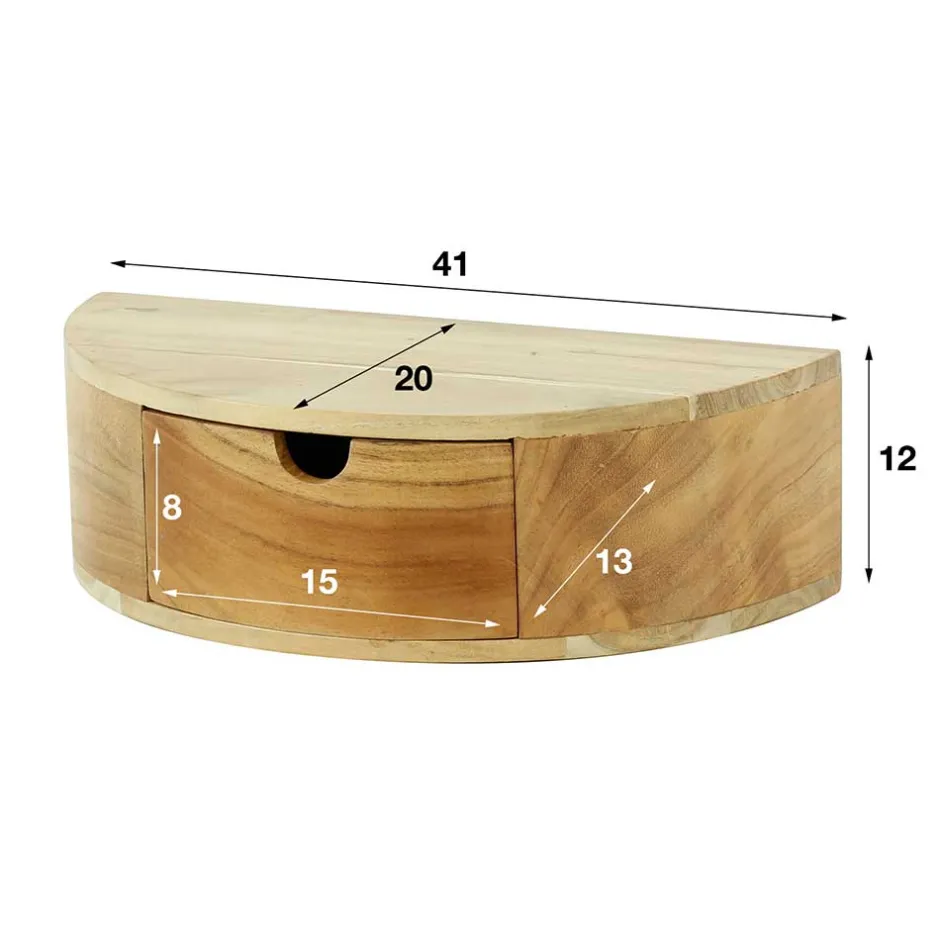 Pharao24 Nachtkommode Floto> Nachtkommoden|Nachttisch