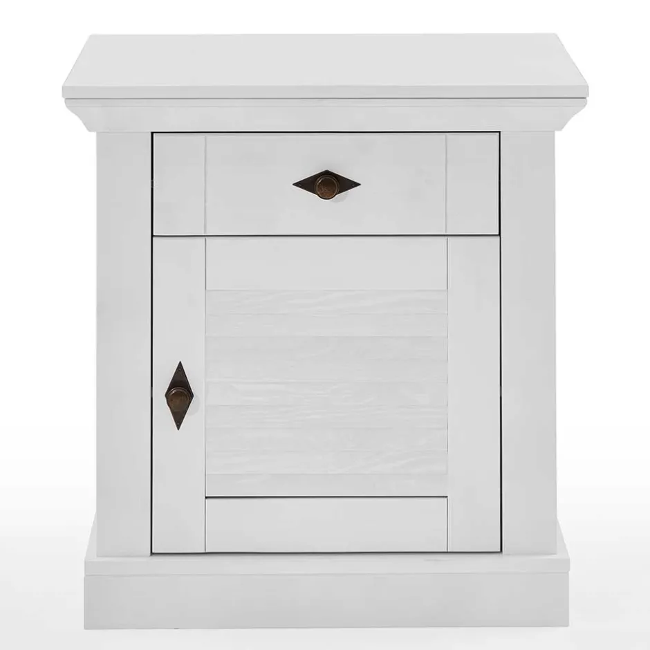 Massivholz Kommoden|Nachtkommoden*Pharao24 Nachtkommode Marcello