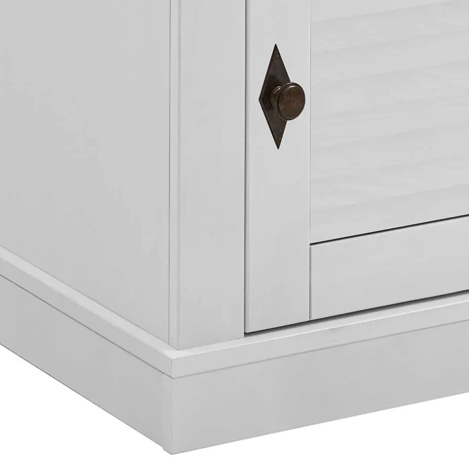 Massivholz Kommoden|Nachtkommoden*Pharao24 Nachtkommode Marcello