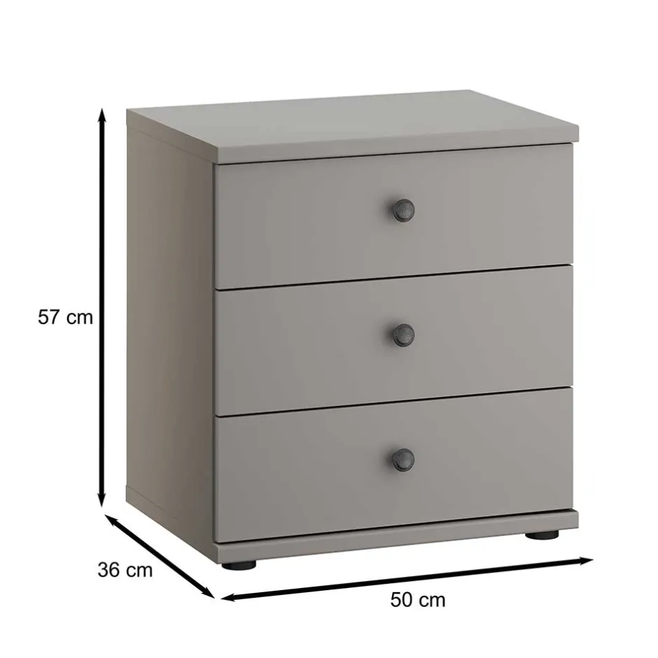 Pharao24 NachtKommode Saconso> Schlafzimmerkommoden|Nachtkommoden