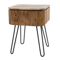 Wohnzimmertisch|Massivholztische*Pharao24 Nachtkommode Uratenda