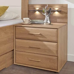 Pharao24 Nachtkommode Yanus> Massivholz Kommoden|Flurkommoden