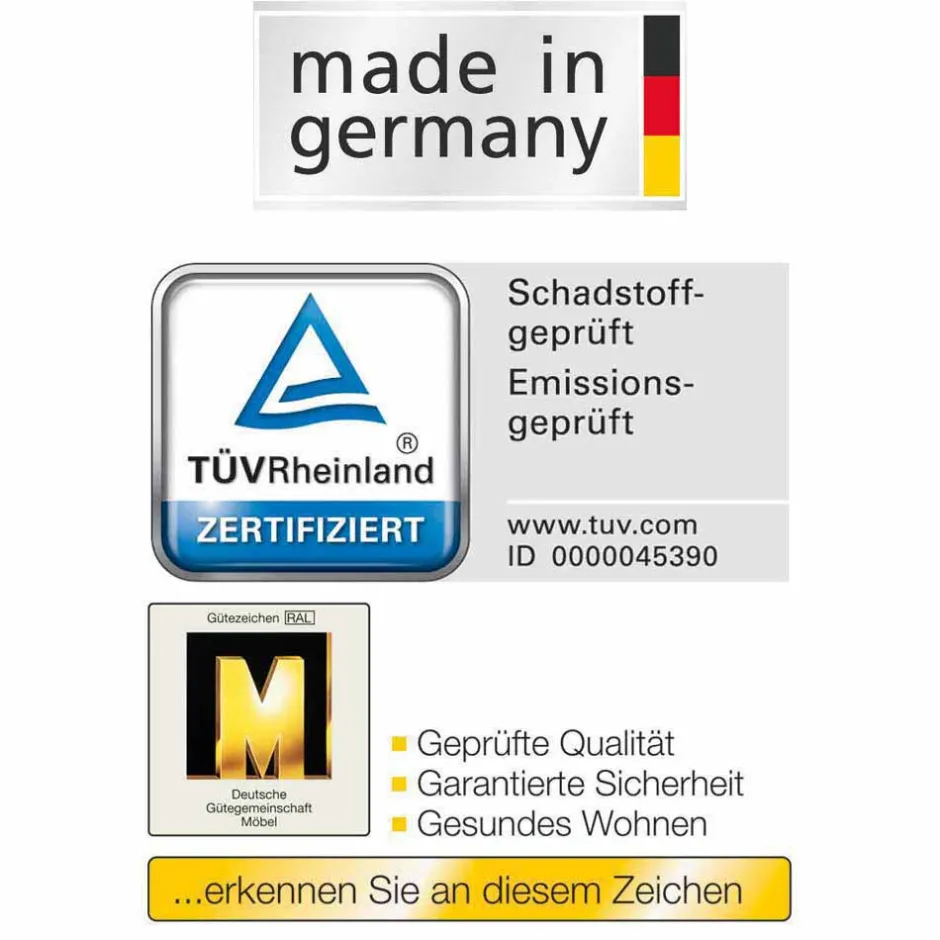 Pharao24 Nachtkommoden Set Arivana> Flurkommoden|Schlafzimmerkommoden